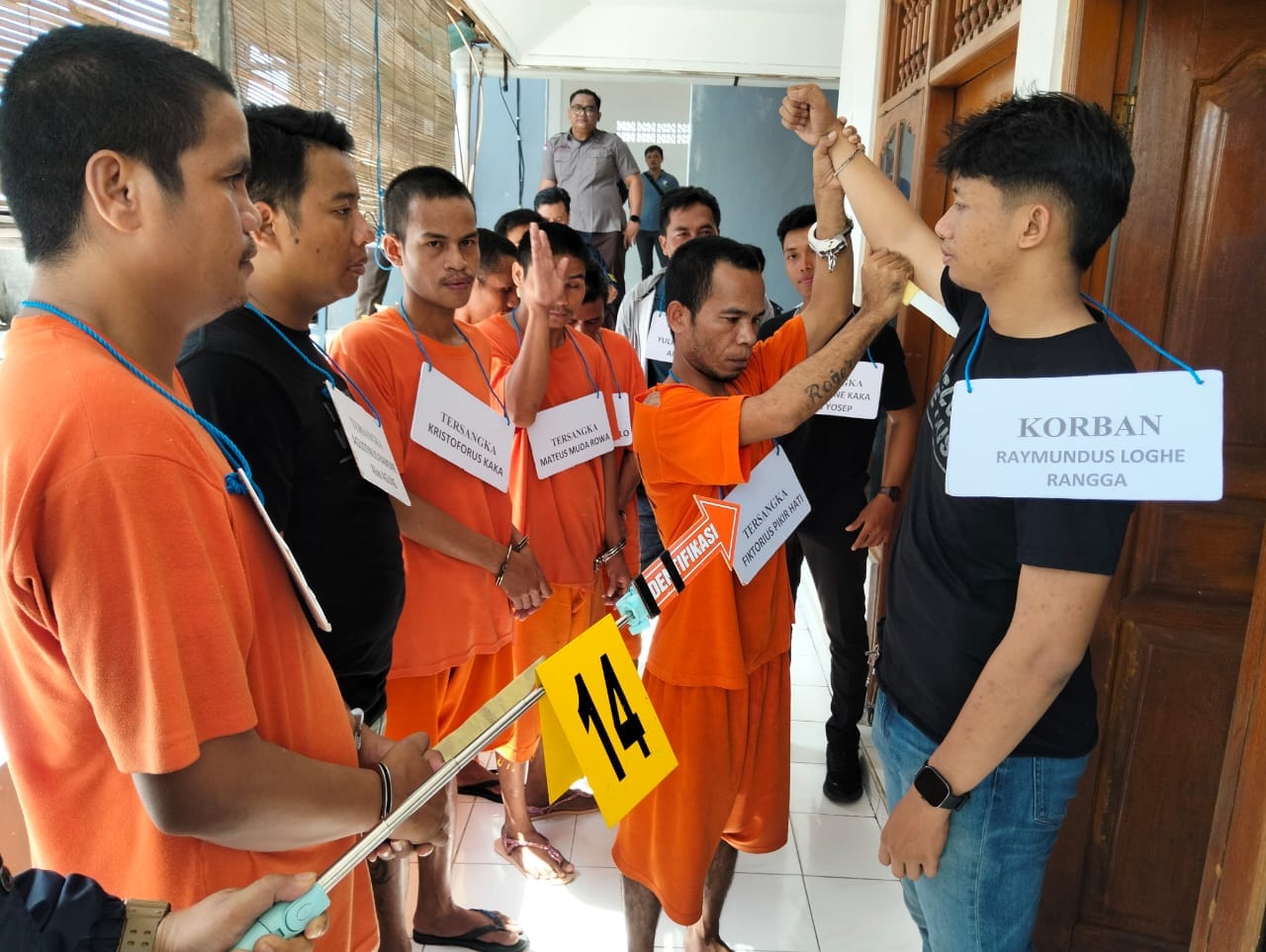 Rekonstruksi Kasus Pengroyokan Hingga Korban Tewas Digelar Polresta Denpasar