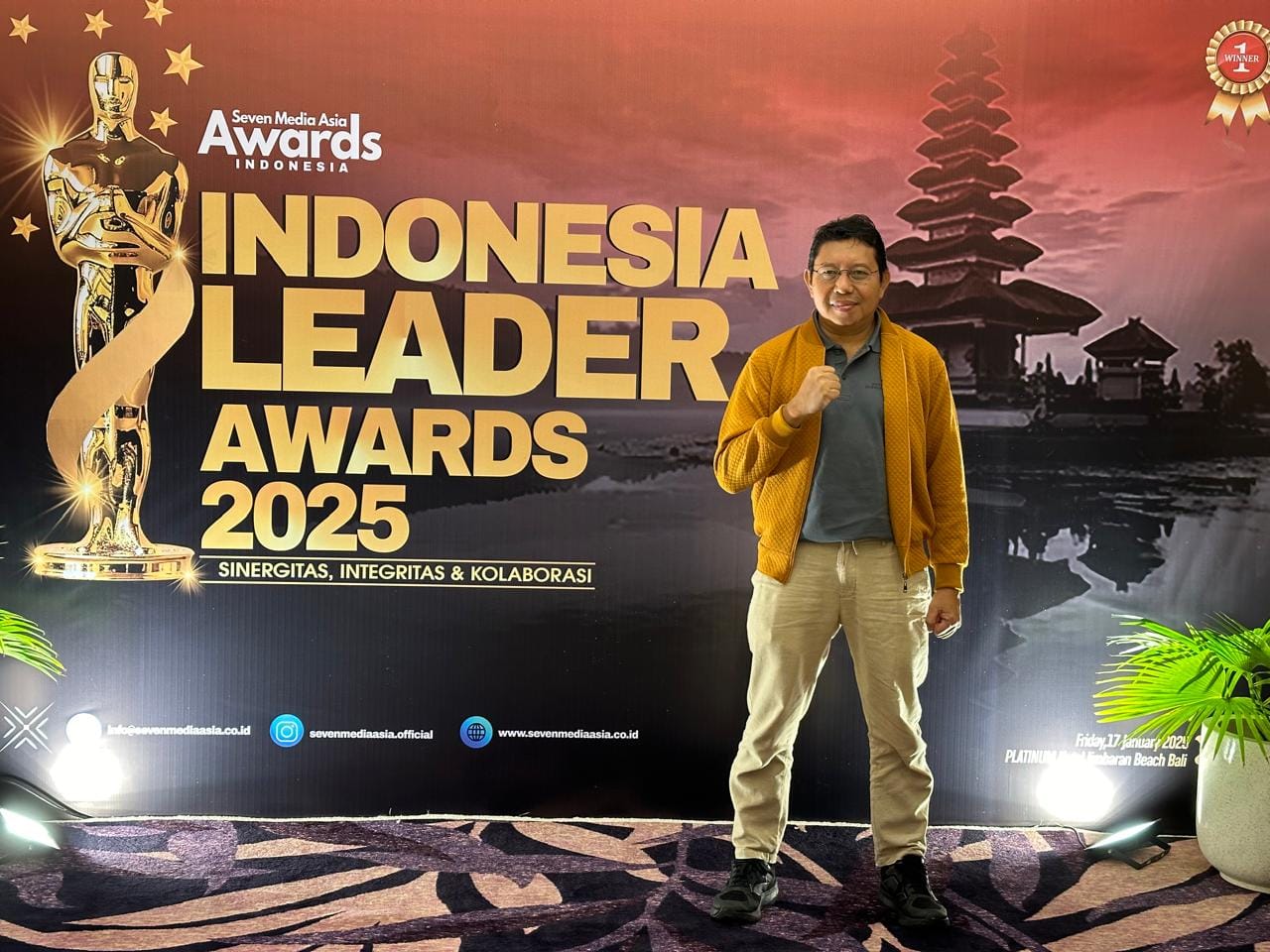Kajari Gianyar Agus Wirawan Eko Saputro, Raih Penghargaan Best Leader Indonesia 2025
