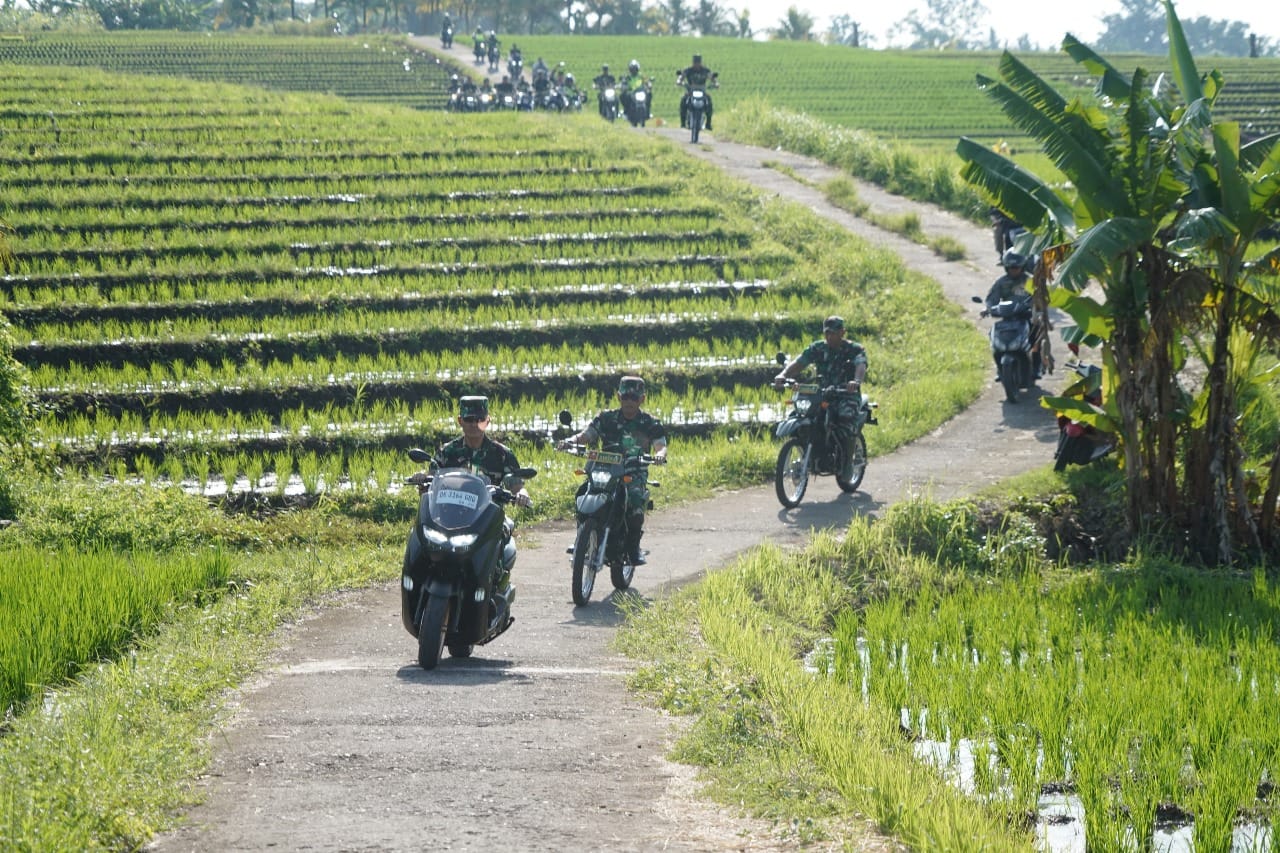 Pangdam Zamroni Tinjau Sumur Bor dan Infrastruktur Hanpangan  di Tabanan