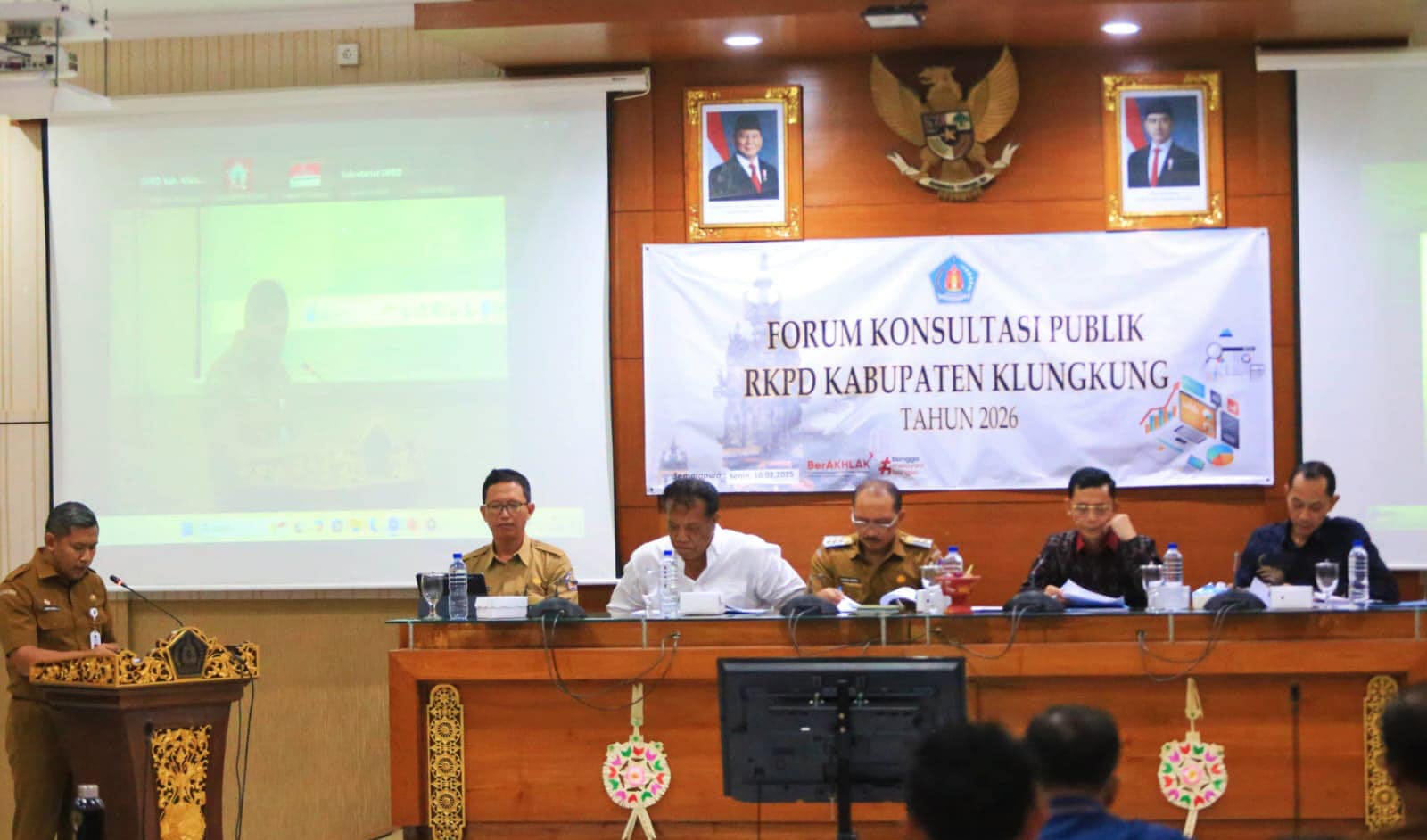 Forum Konsultasi Publik Rancangan Awal RKPD Tahun 2026, Perkuat Program Bupati-Wakil Bupati Terpili