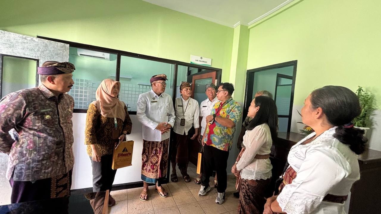 Kemenkes RI Lakukan Penilaian Terhadap RSUD Klungkung Bidang “Pelaksanaan Kalibrasi Secara Mandiri”