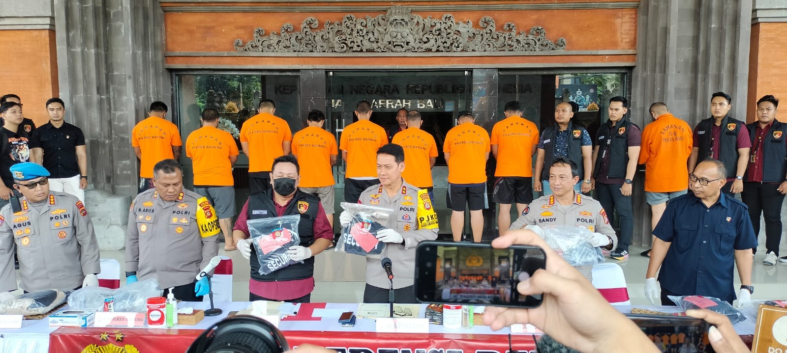 Kasus WNA VS Scurity Finns Beach Club Polda Bali tetapkan 9 Tersangka