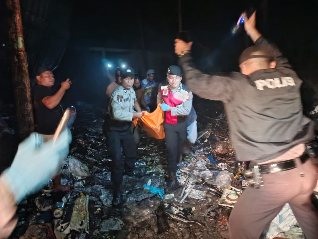 Tidak Bisa Selamatkan Diri Saat Gudang Rongsokan Terbakar di Gelgel Klungkung, Tubuh Nurianto Gosong