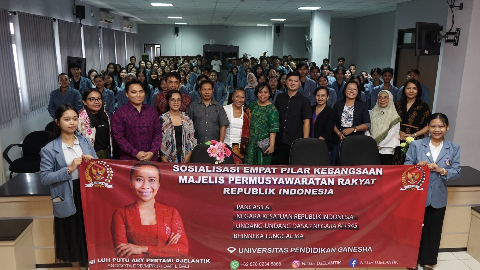 Sosialisasi Empat Pilar Kebangsaan untuk Gen Z di Kampus Undiksha