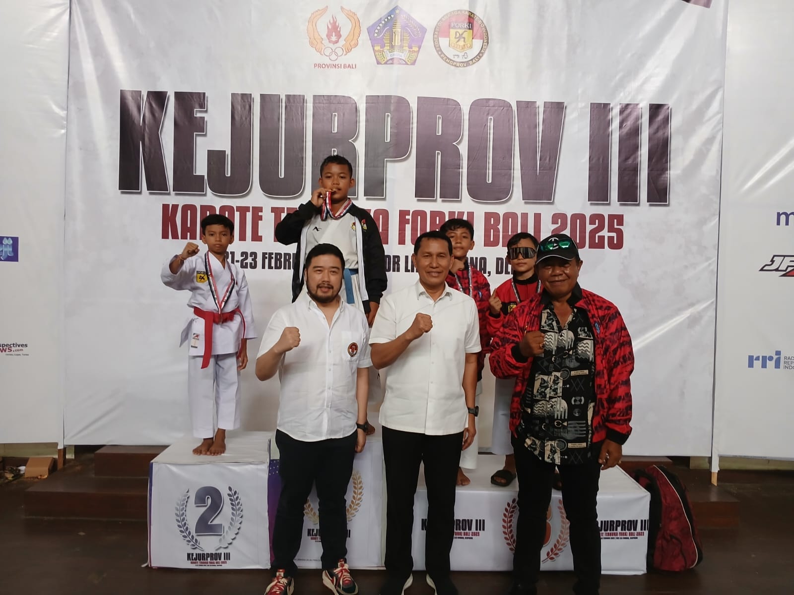 Forki Klungkung Juara Umum III, Ajang Kejurprov Karate Terbuka Forki Bali 2025
