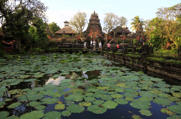 Wisata Pura Taman Kemuda Saraswati Ubud, Daya Tarik Memesona dan Masuk Gratis  