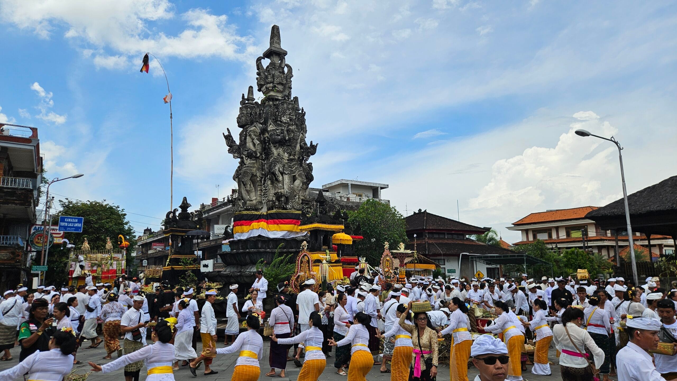 Hanya di Klungkung, Tawur Agung Kesanga Nyepi Saka 1947 dengan Konsep Kuncup Mekar
