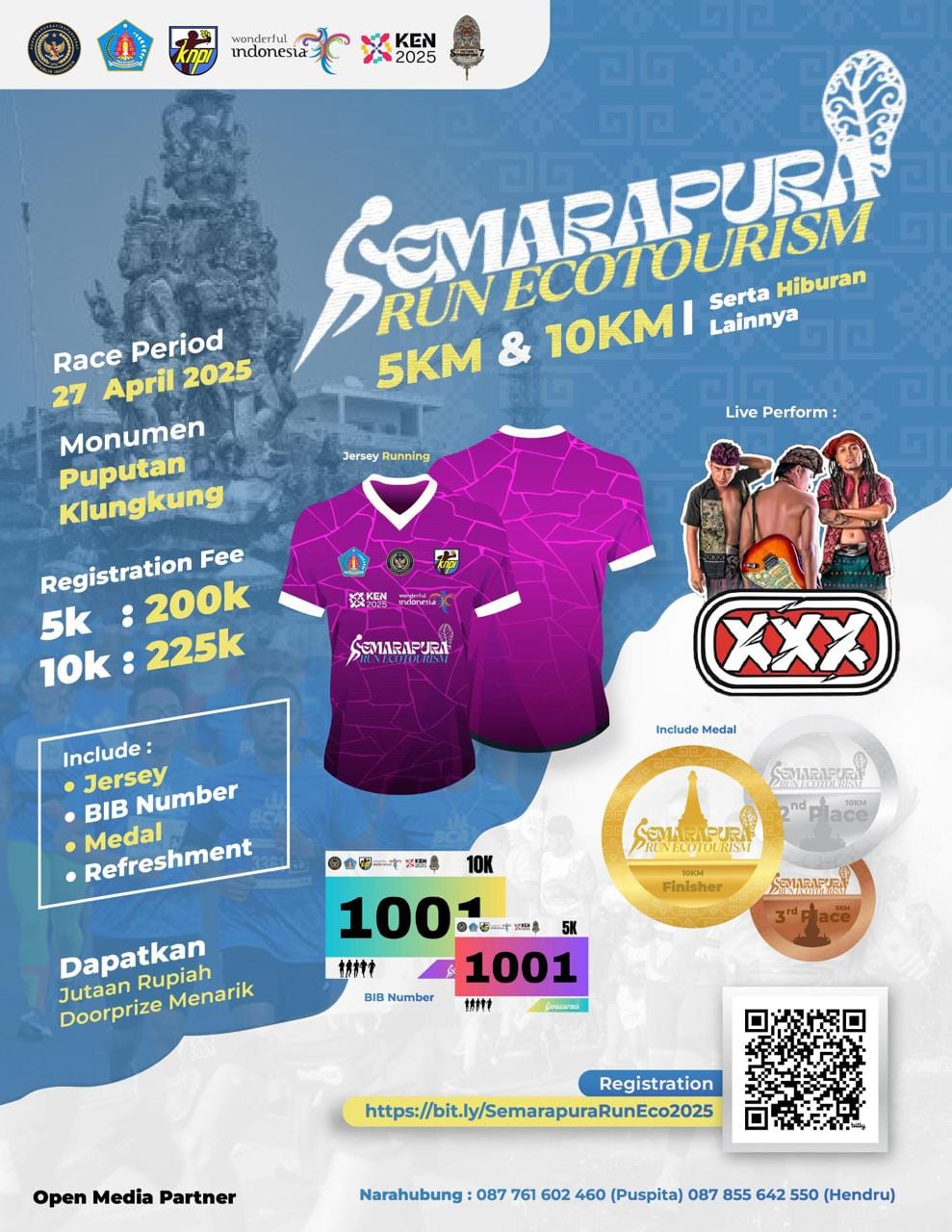 Semarapura Run Ecotourism 2025 : Event Lari 5K dan 10K, Undang Pelari Lokal-Nasional