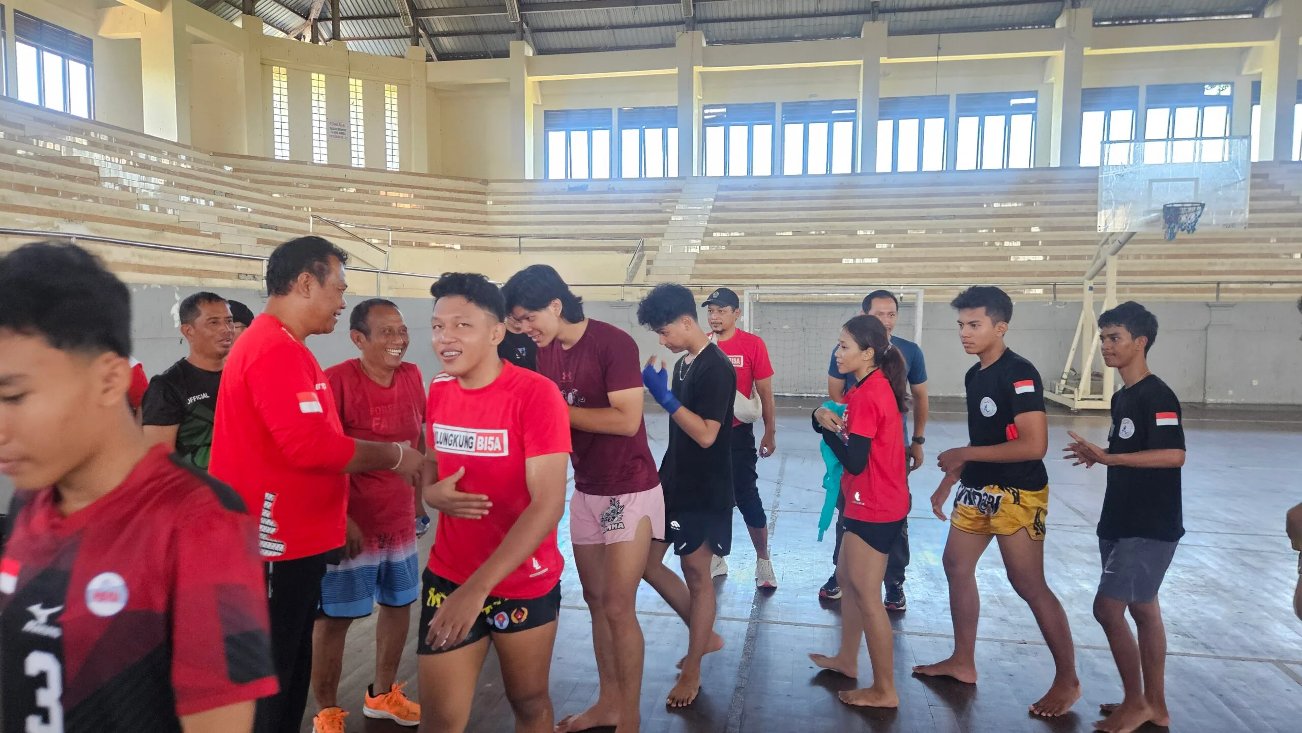 KONI Klungkung Lepas 9 Atlet Muaythai ke Kejuaraan se-Jawa Tengah, Bersiap untuk Porprov 2025