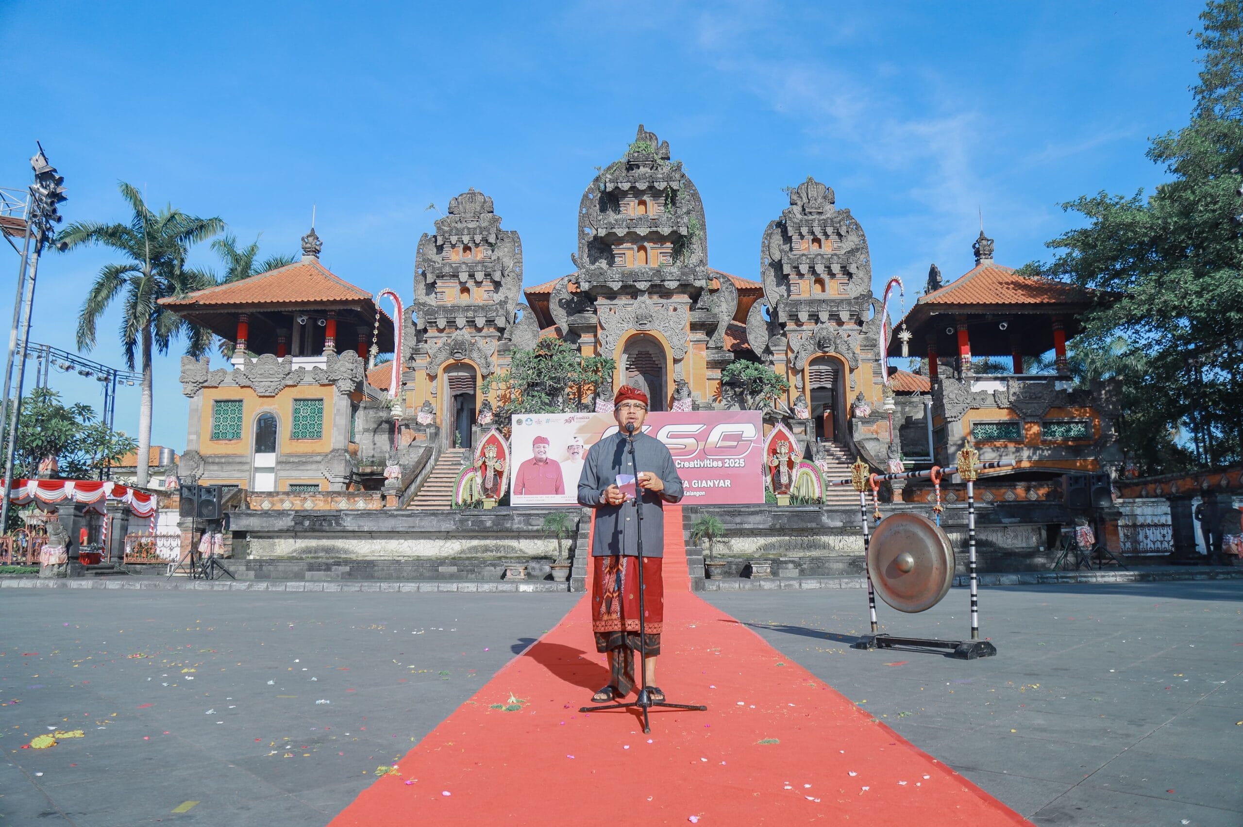 Sekda Gianyar Buka Gianyar Student Creativities 2025, Bertema “Paramaguna Kalangon”