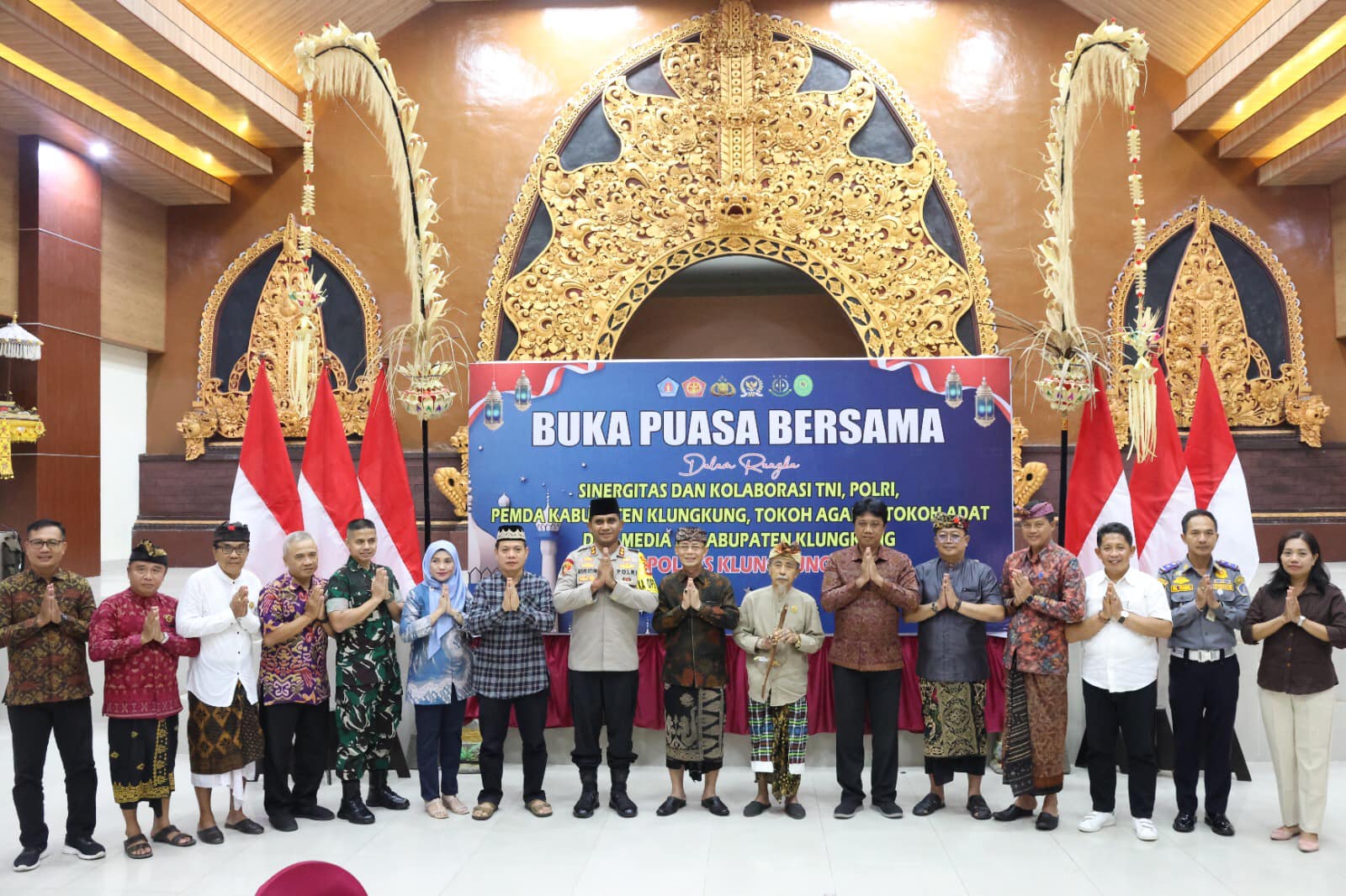 Wakil Ketua DPRD Klungkung Hadiri Buka Puasa Bersama, Perkuat Sinergitas TNI, POLRI, Pemda, dan Tokoh Masyarakat
