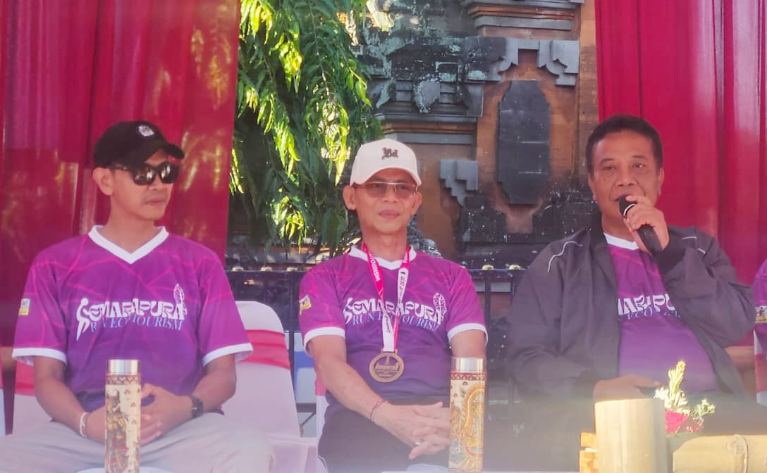 Ketua DPRD Klungkung, Anak Agung Gde Anom : Semarapura Run Kedepan Harus Disiapkan Lebih Awal