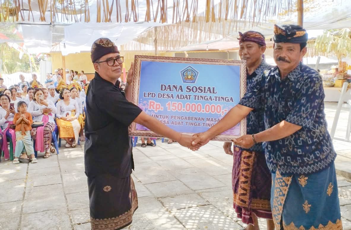 Di Tangan Made Wintana, LPD Tinga-Tinga Buleleng Mampu Sisihkan Keuntungan Rp 150 Juta untuk Biayai Ngaben Massal
