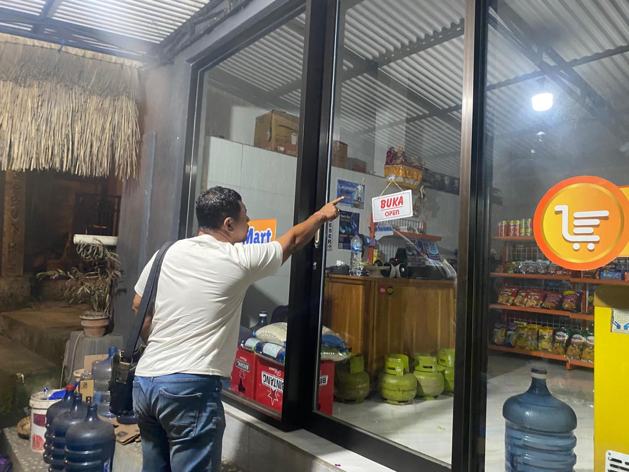 Pria di Nusa Penida Tembak Pemilik Minimarket, Polisi Bergerak Cepat Amankan Pelaku