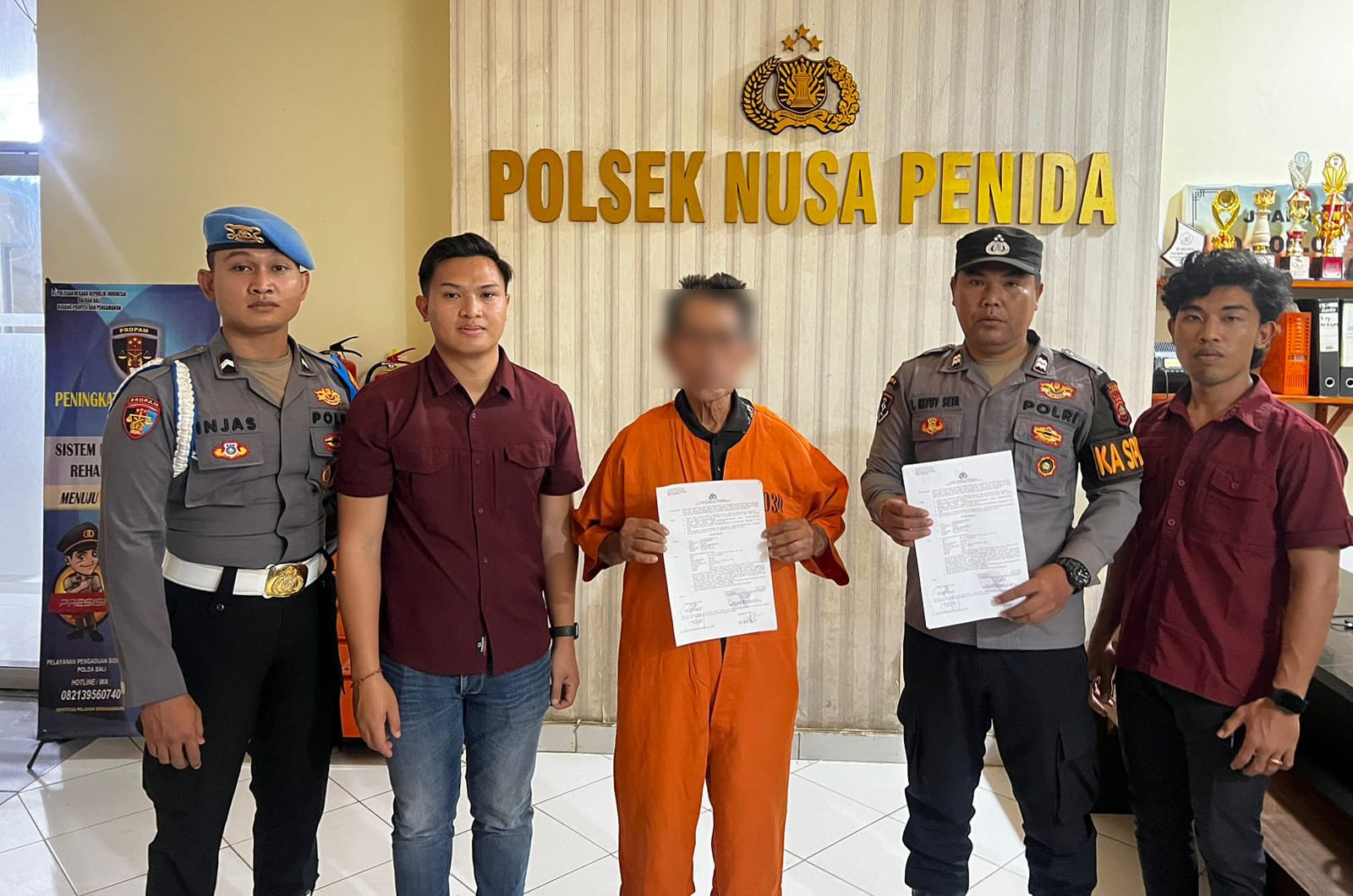 Pensiunan Dosen Pelaku Penembakan di Nusa Penida Resmi Ditahan
