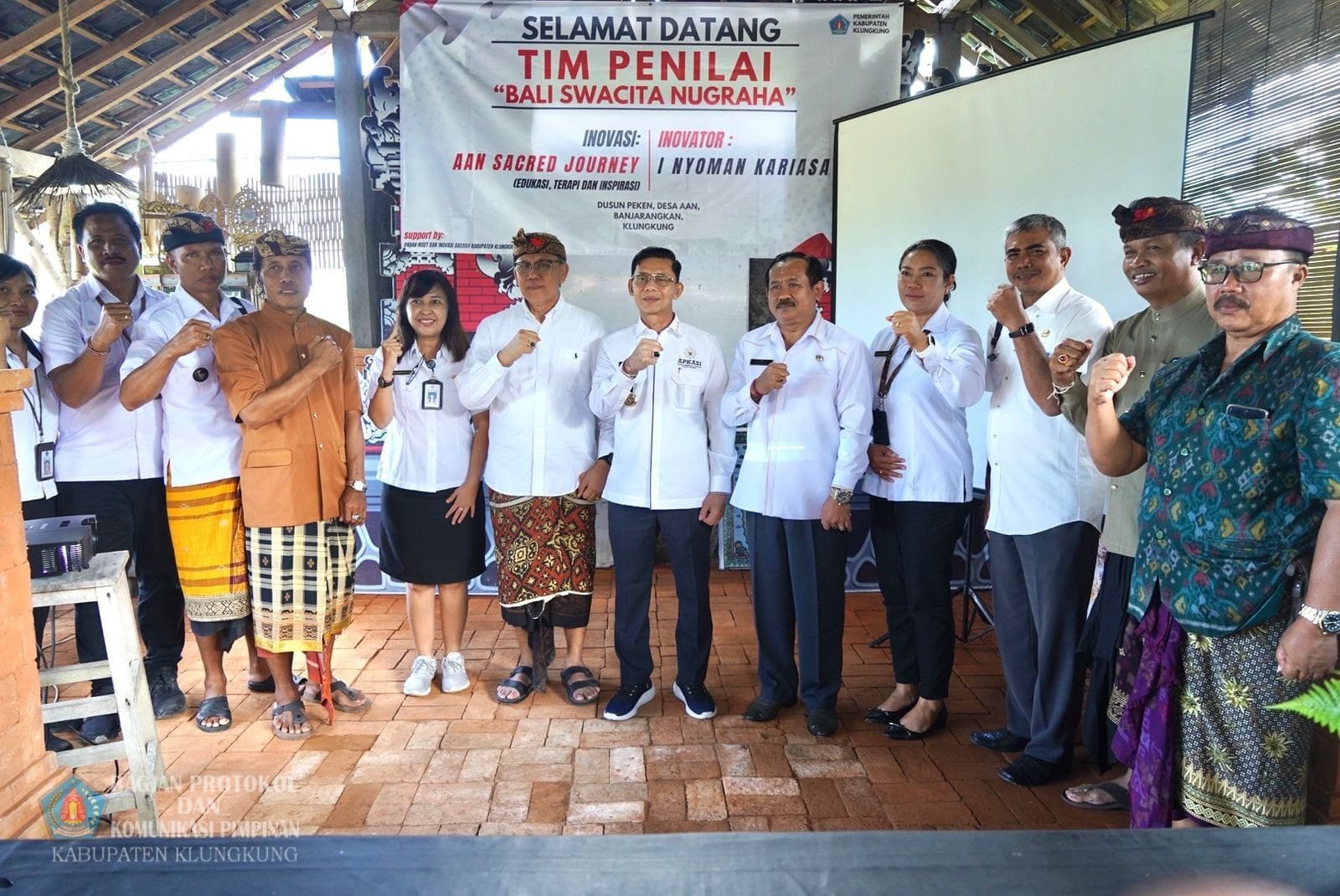 Aan Sacred Journey Dinilai Tim Bali Swacitta Nugraha, Bupati Satria Apresiasi Inovasi Berbasis Kearifan Lokal