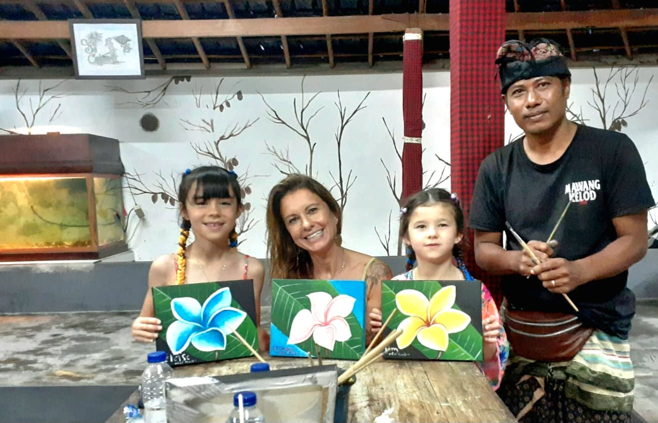 Awali Tekuni Seni Lukis, I Made Suasta Kini Jadi Pengajar Turis Asing di Ubud