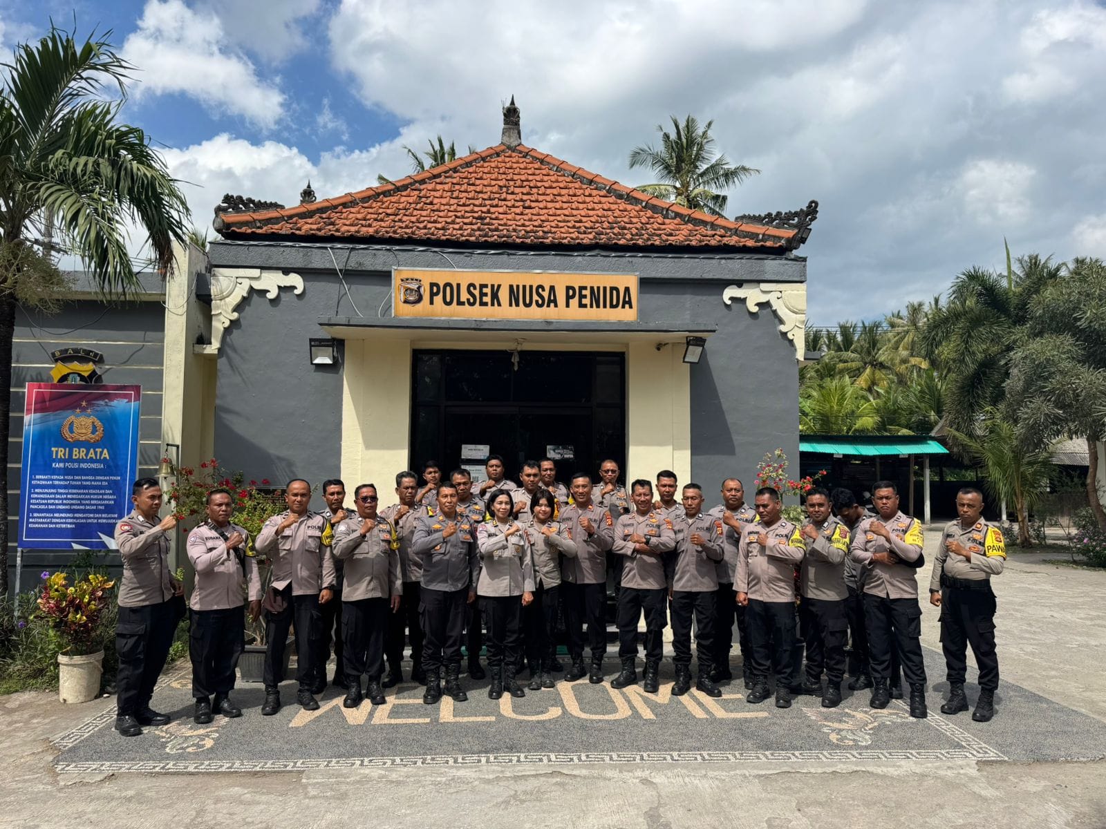 Kasubdit Bhabinkamtibmas Polda Bali Kunjungi Polsek Nusa Penida, Tekankan Penguatan Peran dan Disiplin Personel