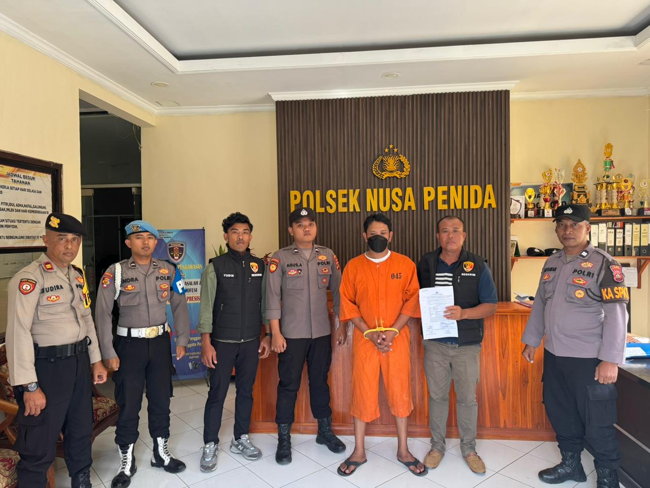 Viral Videonya Aniaya 2 Penjualan Lalapan di Lembongan, IPEM Ditahan