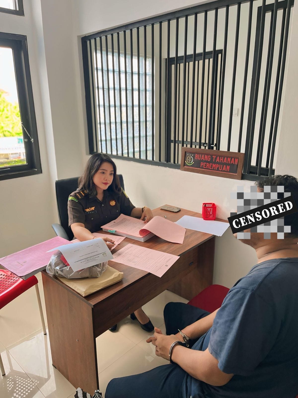 Sewa Motor Lalu Dijual, Tersangka Resmi Ditahan di Rutan Gianyar