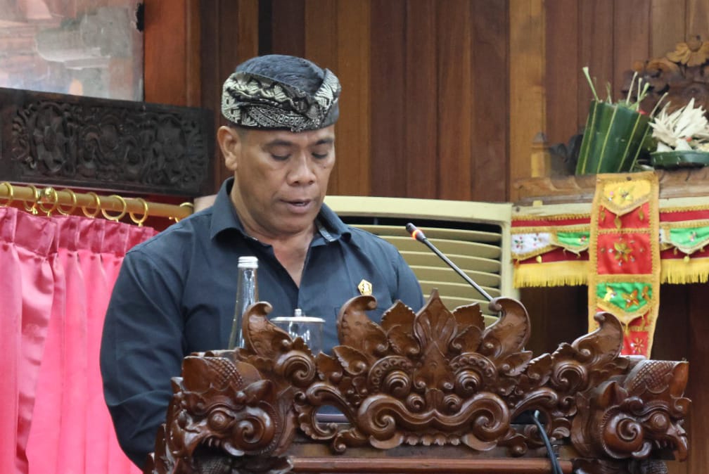 Fraksi Gerindra DPRD Klungkung Setujui Ranperda Pertanggungjawaban APBD 2024
