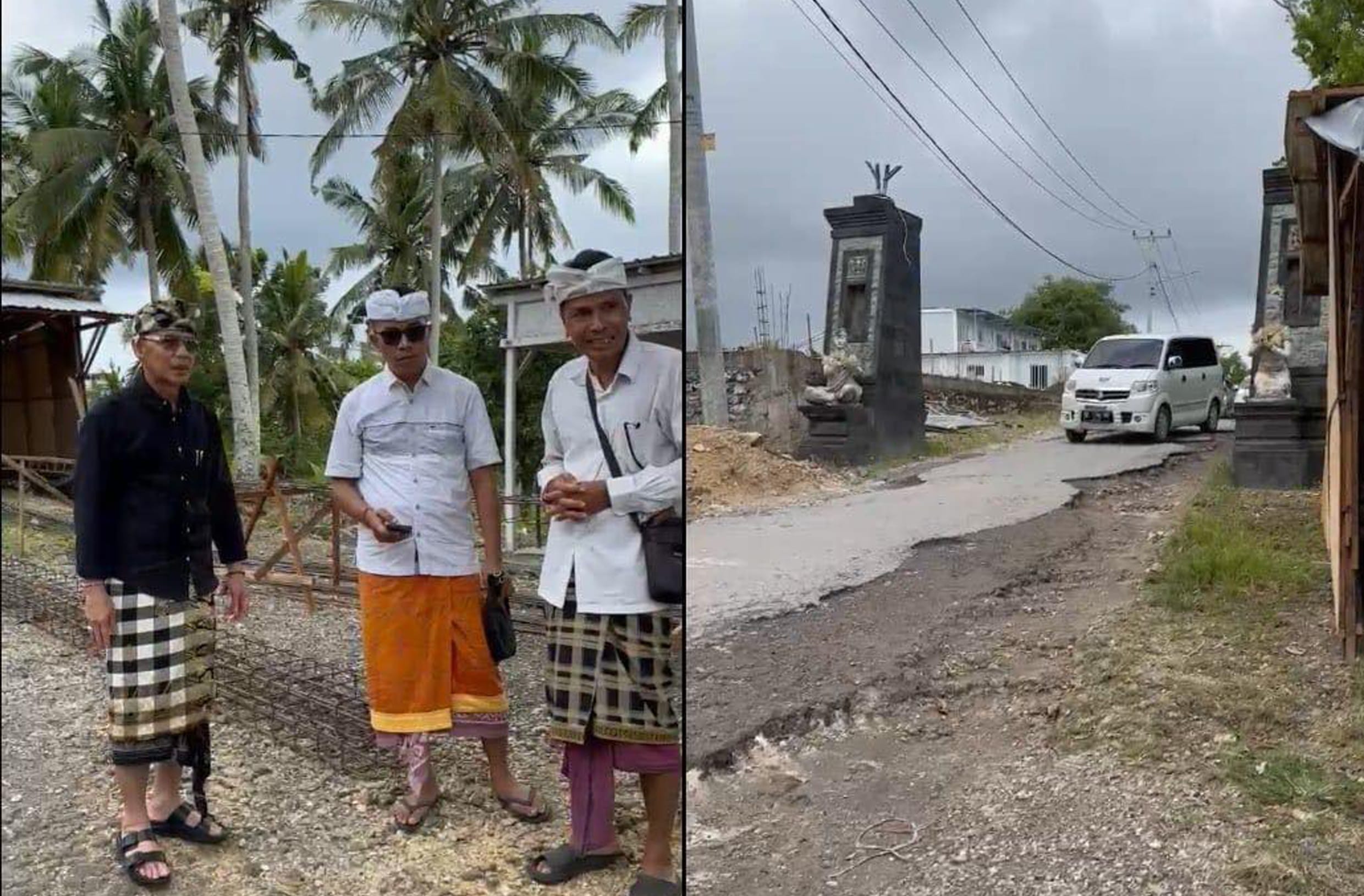 Selamat, Jalan Hotmix Pertama di Nusa Penida Dibangun – Anggaran Rp 2,3 Miliar