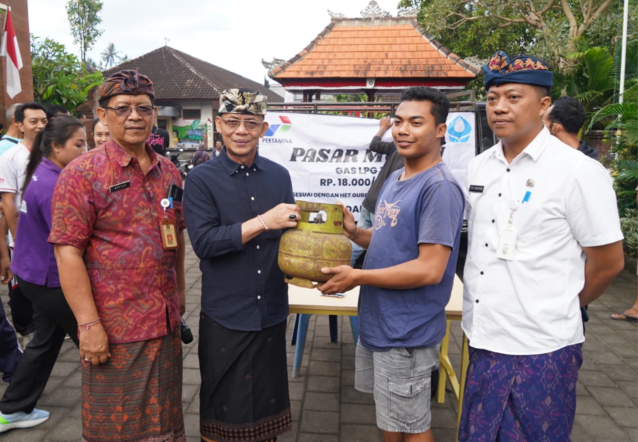 Gas 3KG Langka, Pemkab Klungkung Gelar Operasi Pasar di Dawan dan Manduang
