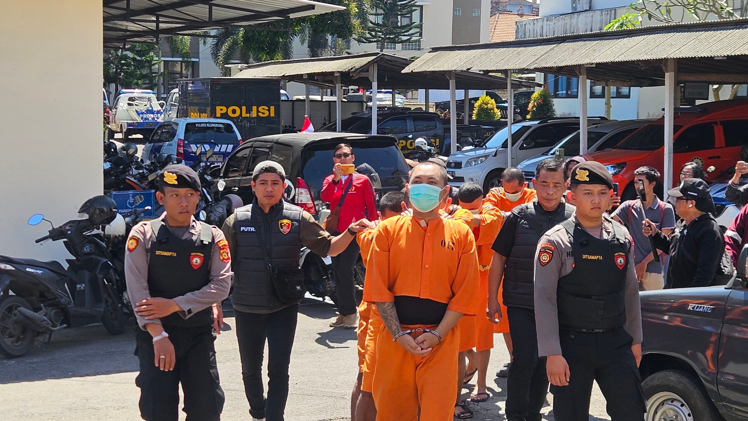 Polres Klungkung Ungkap Kasus Curanmor hingga Ayam Aduan