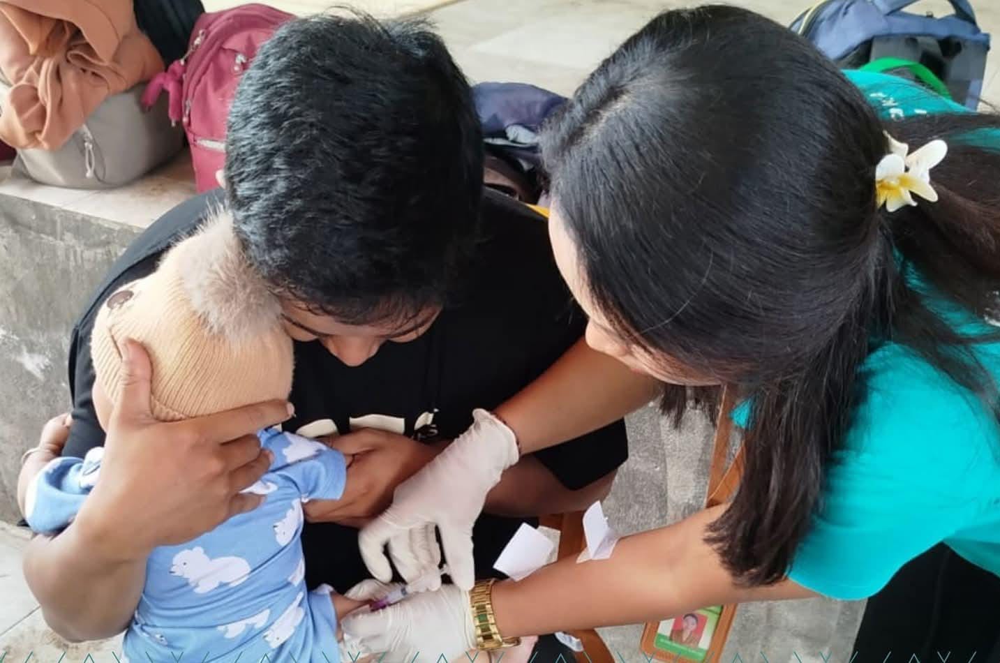 Klungkung Siaga Penularan Campak, Intensifkan Imunisasi Campak Rubela