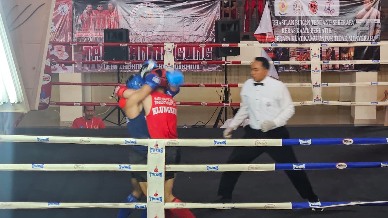 Muaythai Klungkung Juara Umum Porprov Bali XVI 2025, Sabet 7 Emas
