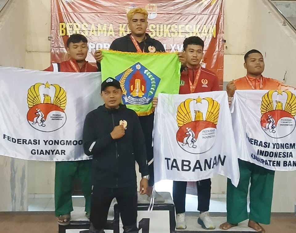 Yongmodo Klungkung Berjaya di Porprov Bali XVI 2025, Sabet 2 Emas