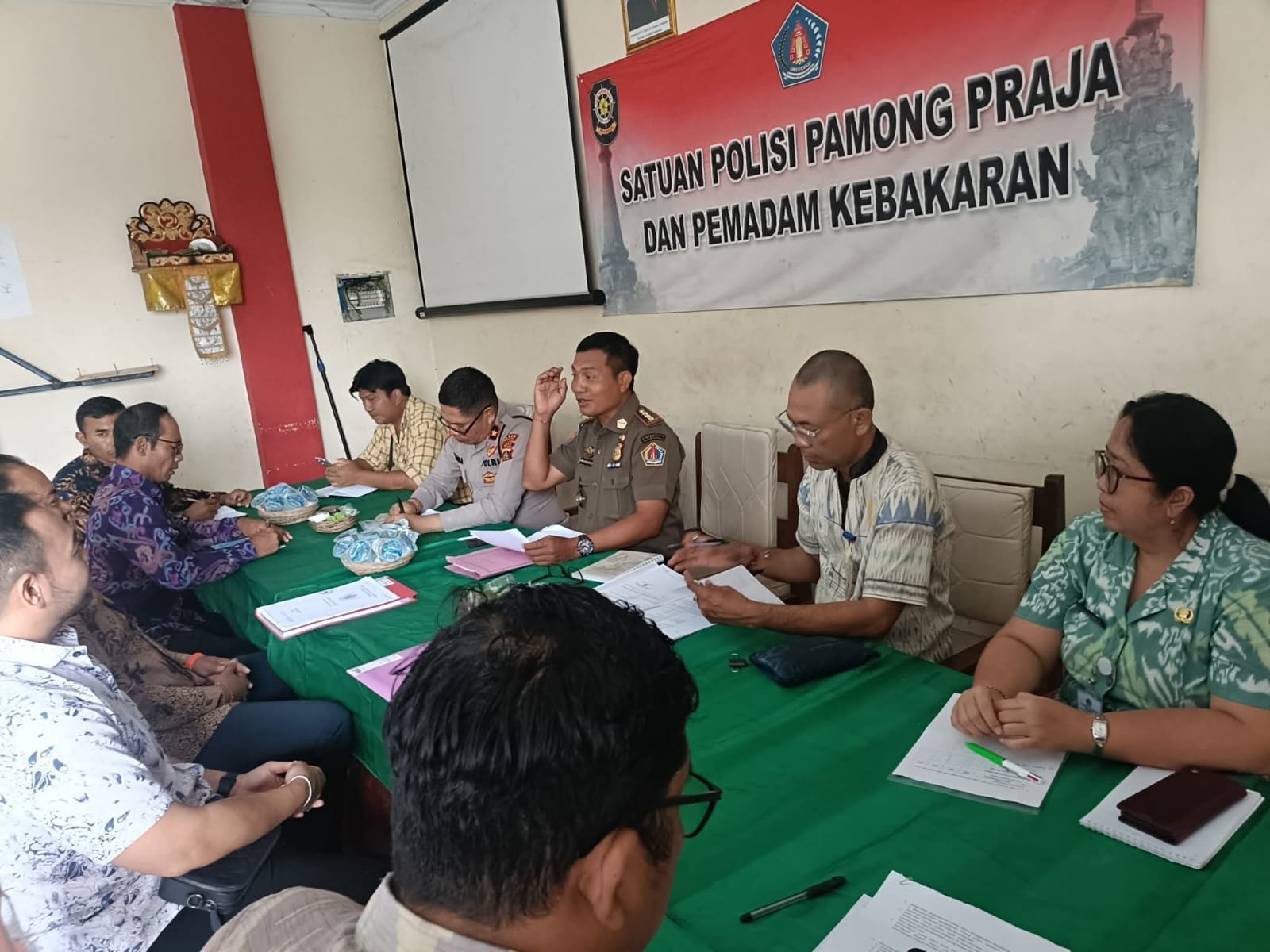 SatpolPP Klungkung Hentikan Pembangunan Dua Villa di Nusa Penida