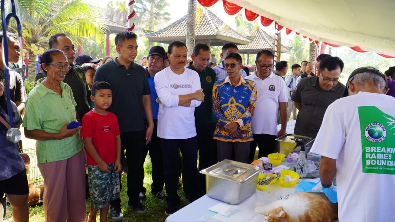 96 Kasus Positif, Vaksinasi HPR Dikebut Tekan Rabies di Jembrana