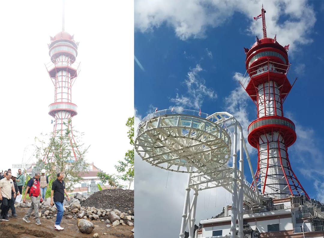 Turyapada Tower Buleleng, Menara Futuristik 115 Meter Siap Jadi Ikon Wisata Dunia 2026