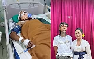 Ditabrak Trek-trekan di Areal PKB Klungkung, Ngakan Kicen Operasi Tanpa BPJS dan Jasa Raharja – Donasi Dibuka