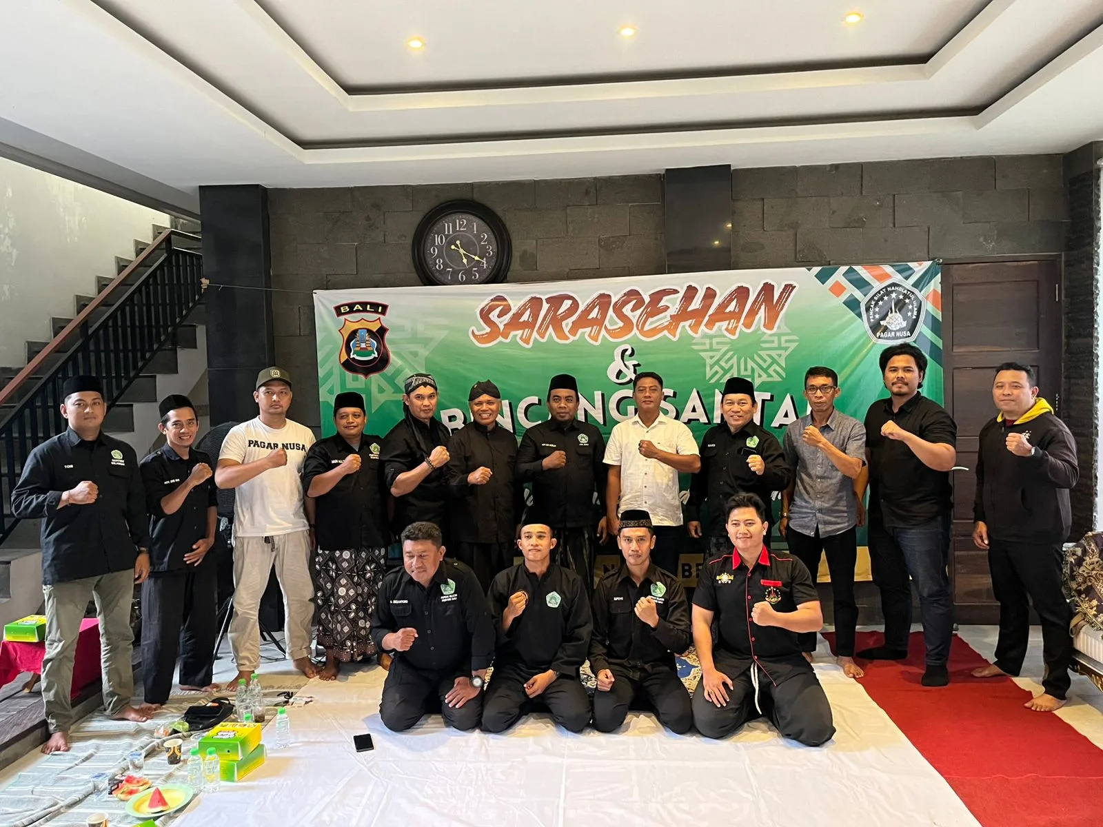 Lewat Sarasehan, Polda Bali dan Pagar Nusa Bali Satukan Komitmen Jaga Harkamtibmas