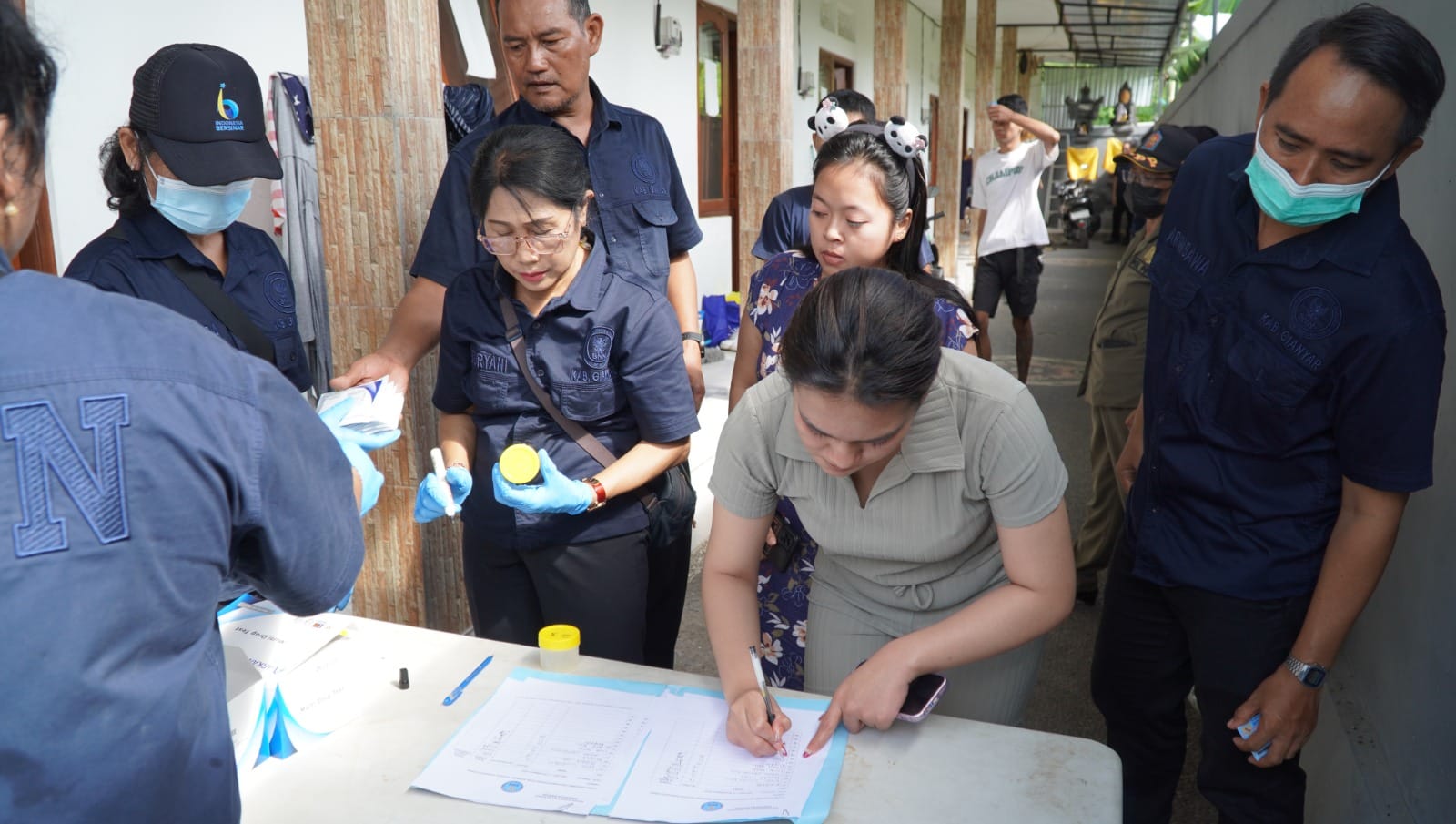 BNN Gianyar Sisir Kos-kosan, Empat Orang Terjaring Positif Sabu dan Ekstasi