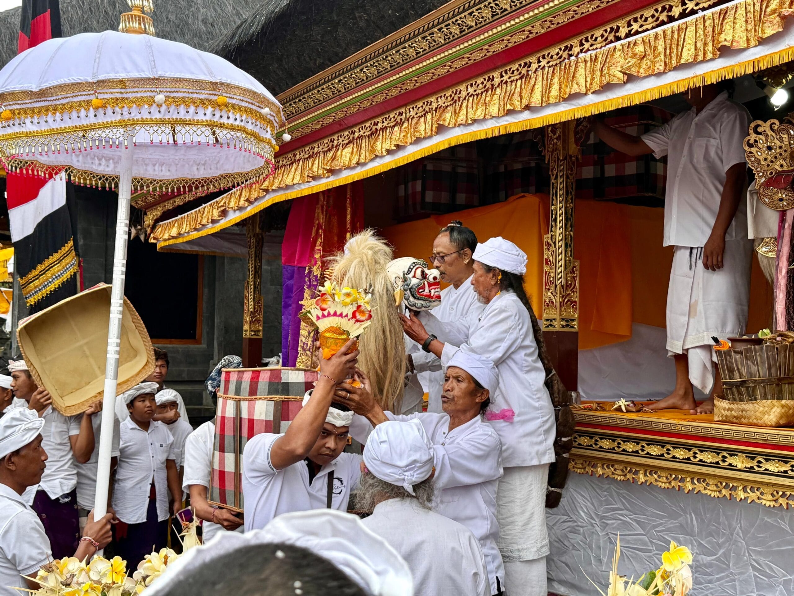 Wagub Giri Prasta Hadiri Nebes Ratu Tapakan di Sidan, 17 Barong Diperbaiki