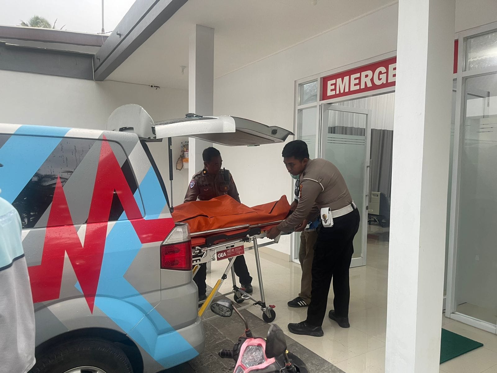 Tanpa Helm, Turis India Tewas dalam Kecelakaan Tunggal di Nusa Penida