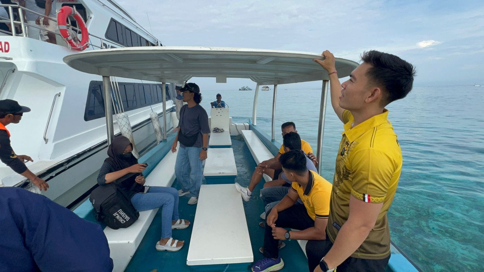 Terduga Penculik Anak Ditangkap Polisi di Fast Boat Lembongan