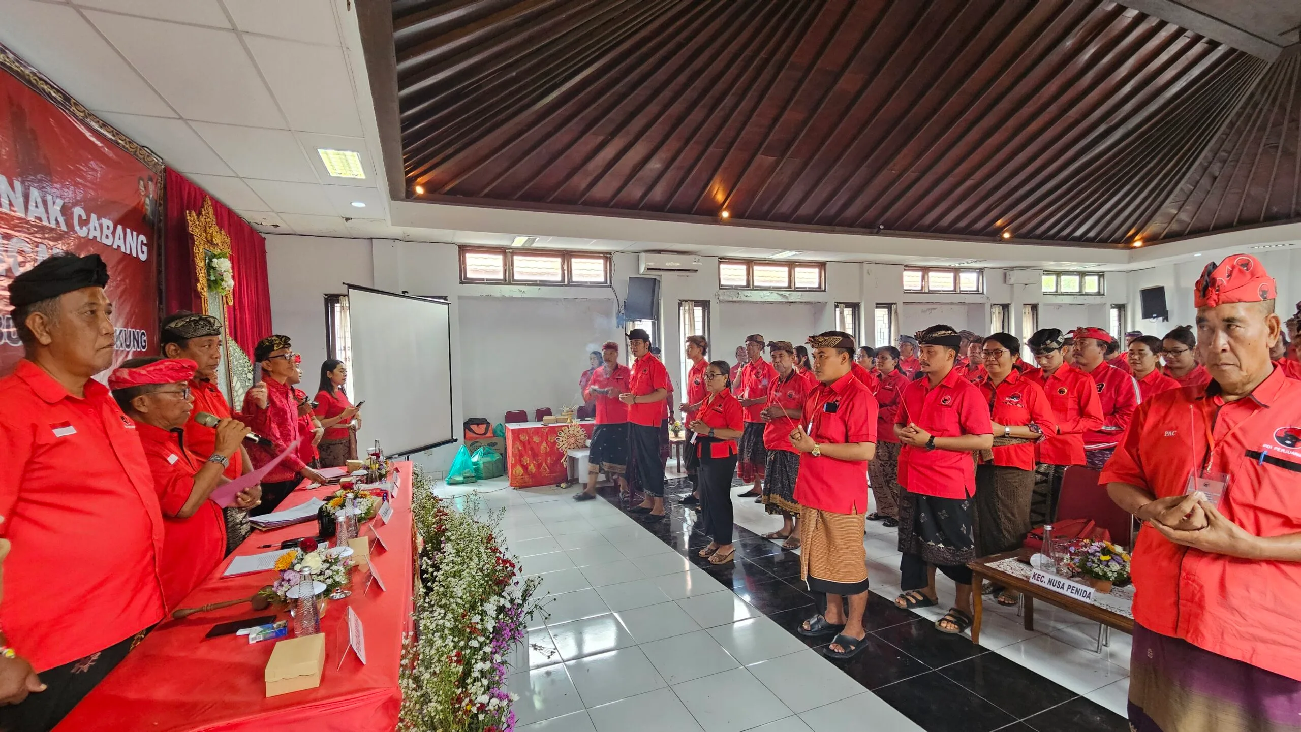 Musancab PDI-P Klungkung, Pengurus PAC Diminta Solid dan Disiplin