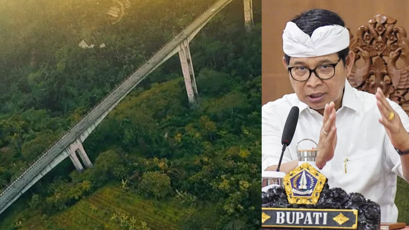 Bukan Sekadar Pagar! Ini Alasan Haru Bupati Adi Arnawa ‘Kunci’ Jembatan Tukad Bangkung
