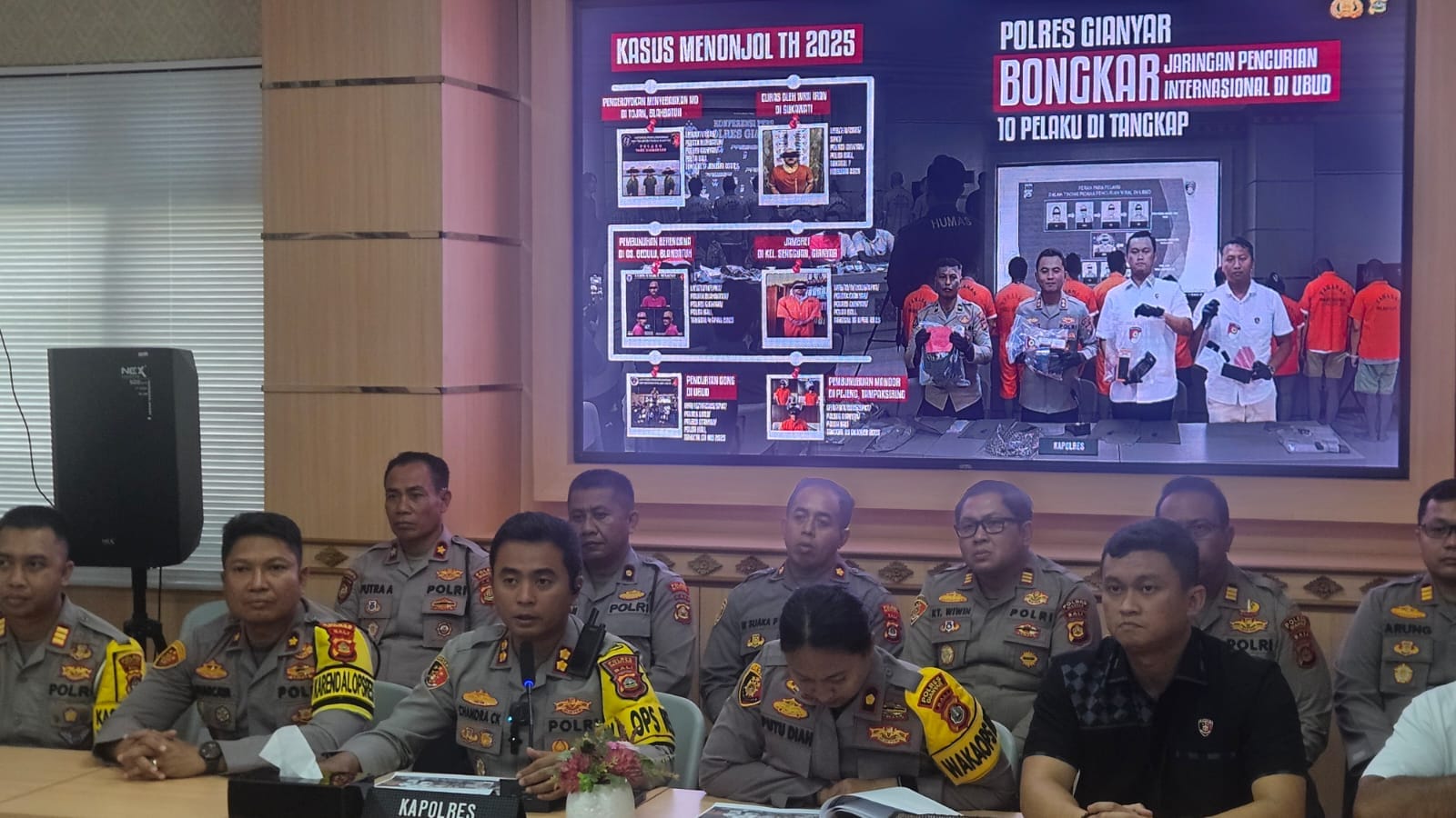 Selama 2025 Polres Gianyar Tuntaskan Kasus dengan Restoratif Justice Hingga 136 kasus