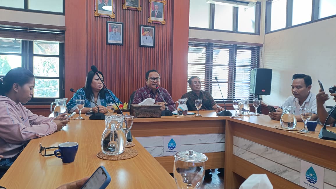 ATR Membaik, Pelanggan PAM Tirta Sanjiwani Gianyar Tembus 61 Ribu