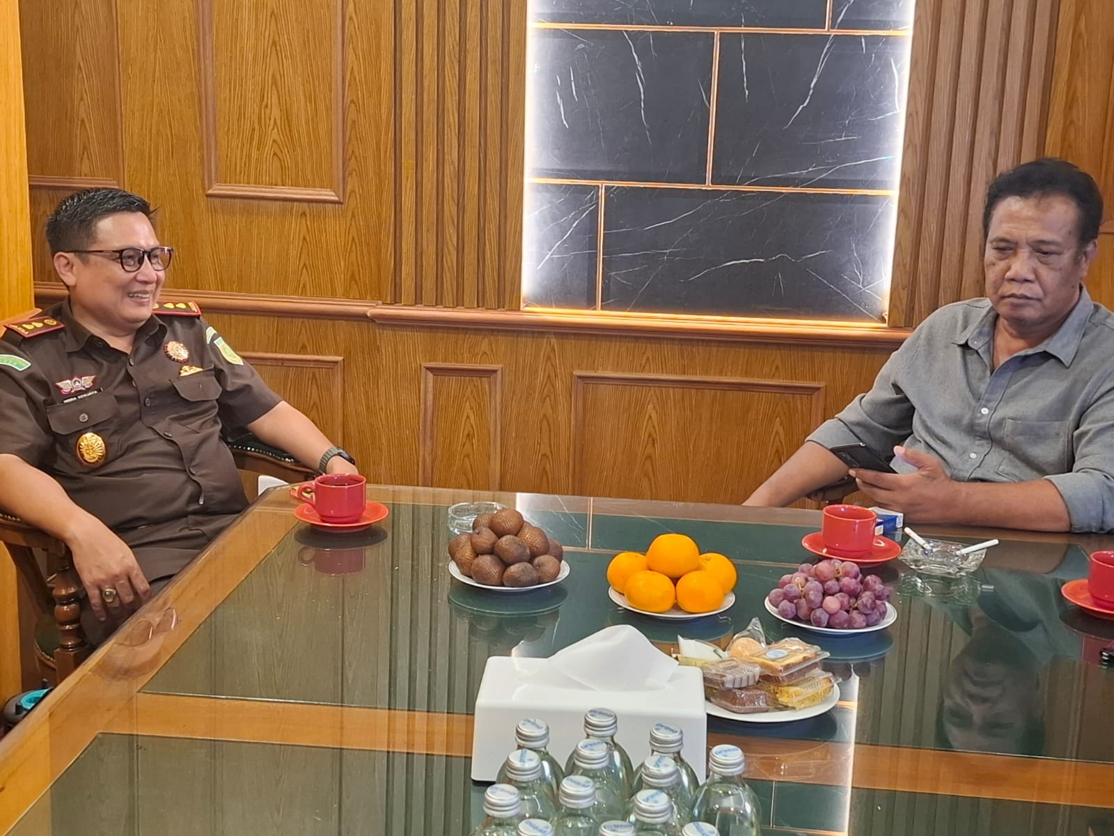 Ketua DPRD Klungkung Terima Sowan Kajari, Siap Sinergi