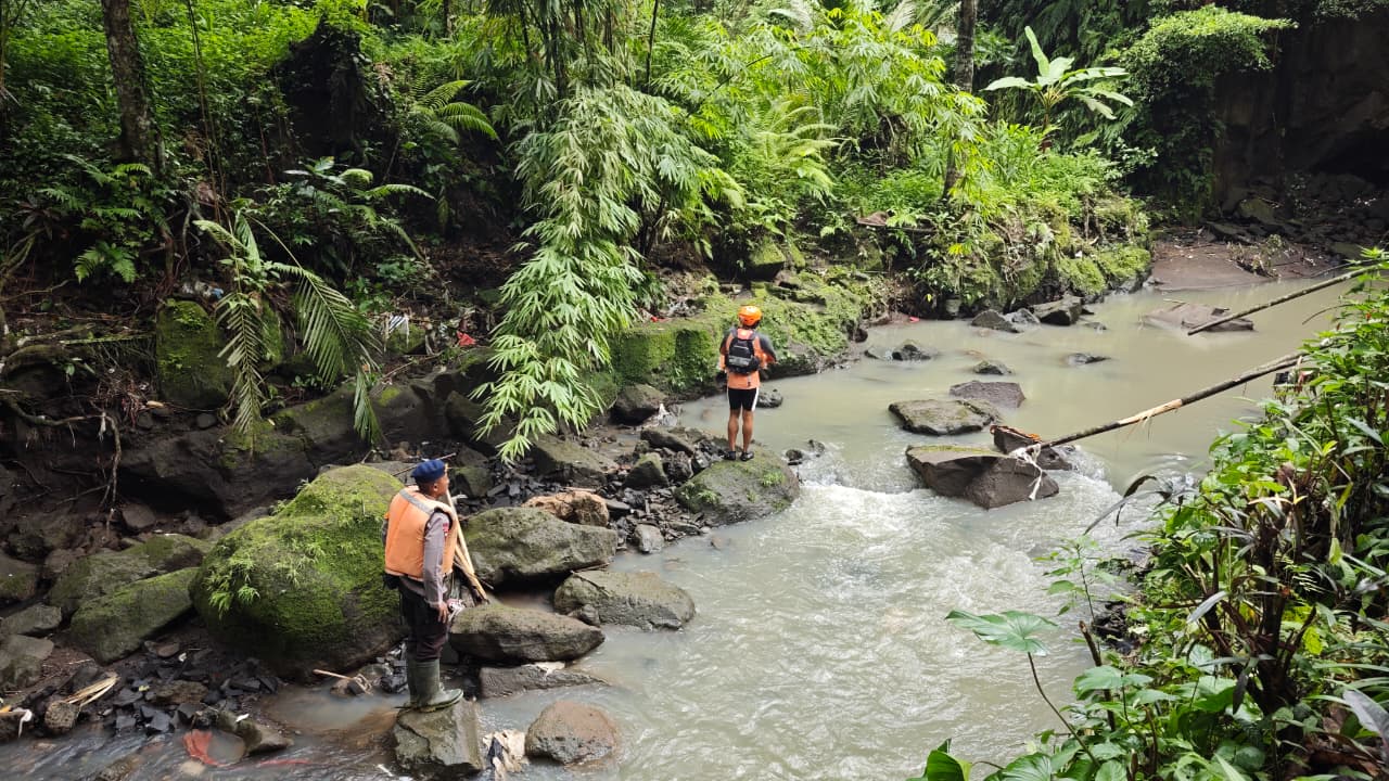 Update Pencarian Ibu-Anak di Tabanan: Jasad Sang Balita Ditemukan Sejauh 6,7 Km