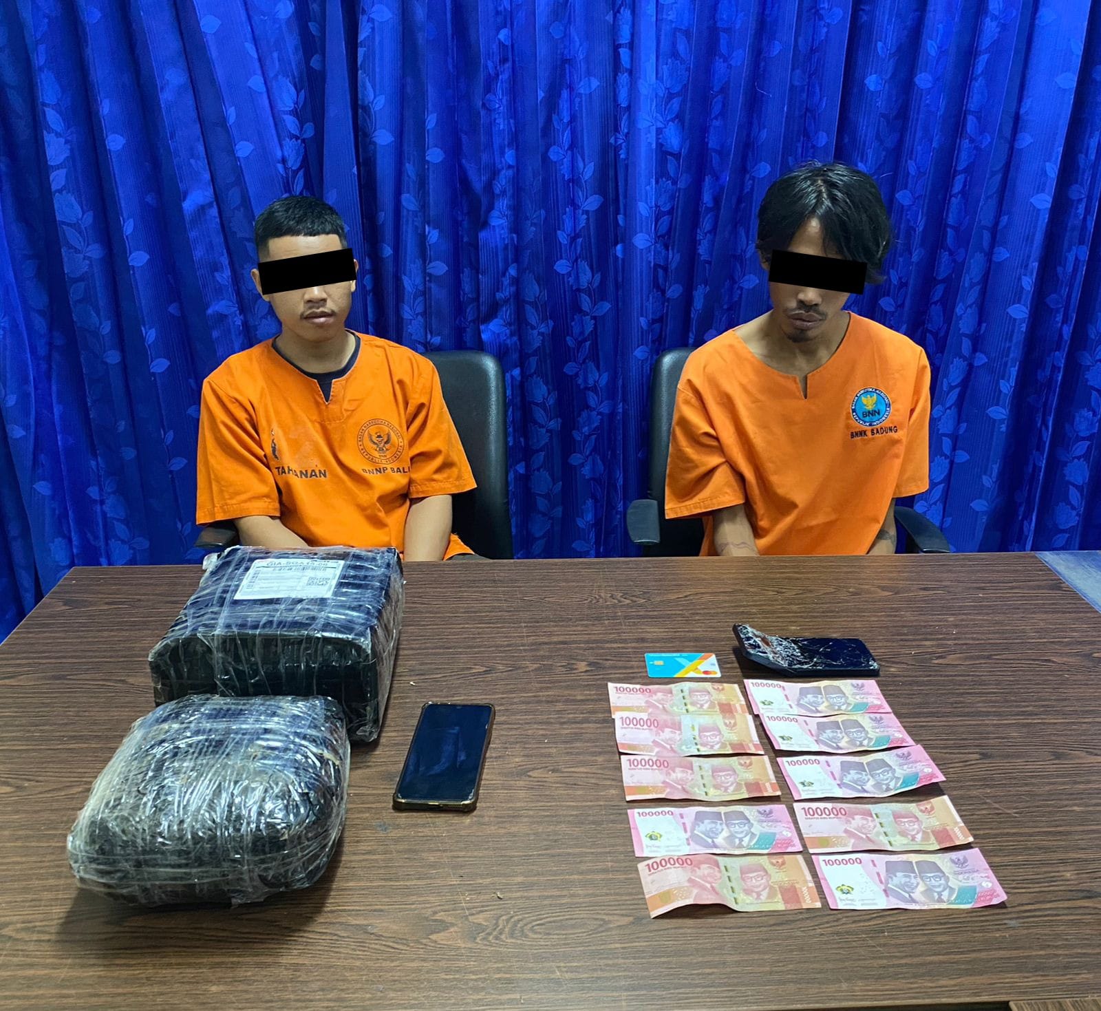 Awal Tahun 2026 BNN Bali Bongkar 2 Jaringan Besar Sumatera-Bali!, 1,5 Kg Ganja Disita