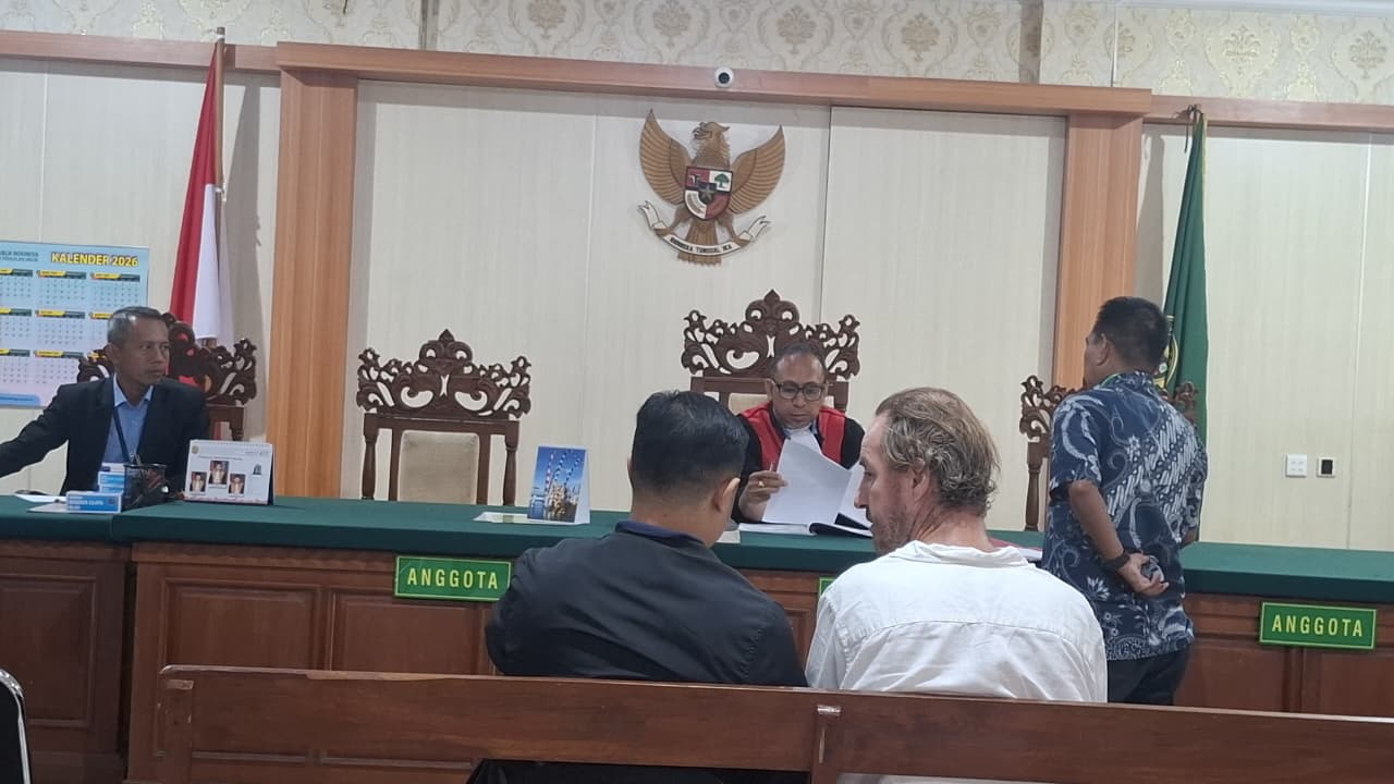 Kasus Dugaan Penganiayaan, WN Selandia Baru Divonis 20 Hari dan Siap Dideportasi