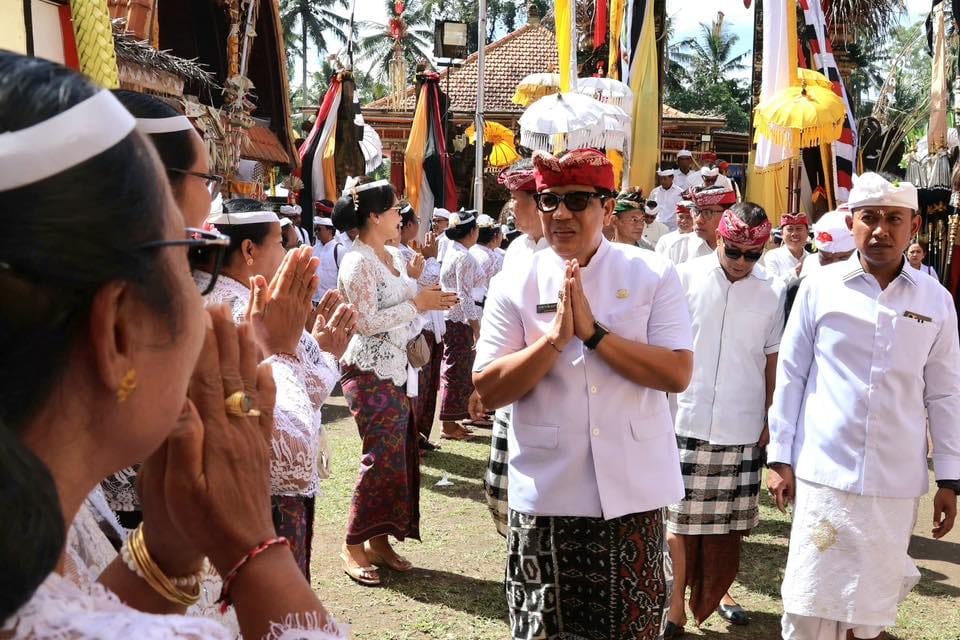 Sempat Diterjang Banjir Hebat, Pura Manik Toya Kini Bangkit Gelar Karya Agung