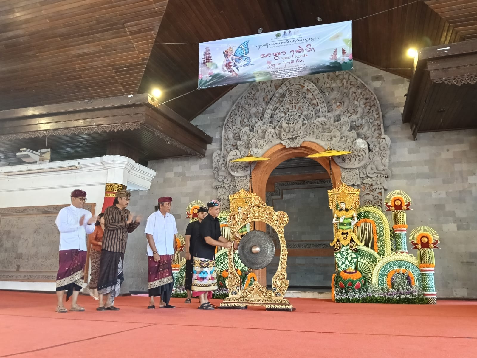 Jangan Malu Berbahasa Bali! Asisten III Sekda Gianyar Resmi Buka Bulan Bahasa Bali 2026
